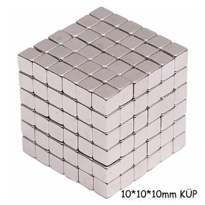 10*10*10 mm Kp Neodyum Mknats
