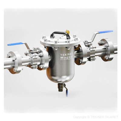 DN-100 Tekiner Manyetik Filtre