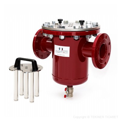 DN-125 Karbon Manyetik Filtre