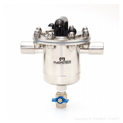 DN-25 Tekiner Manyetik Filtre